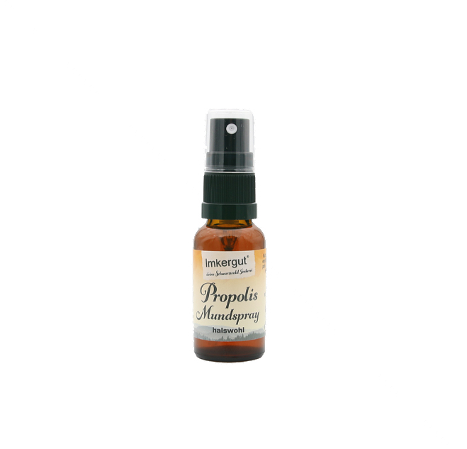 Propolis Mundspray mit neuem Etikett